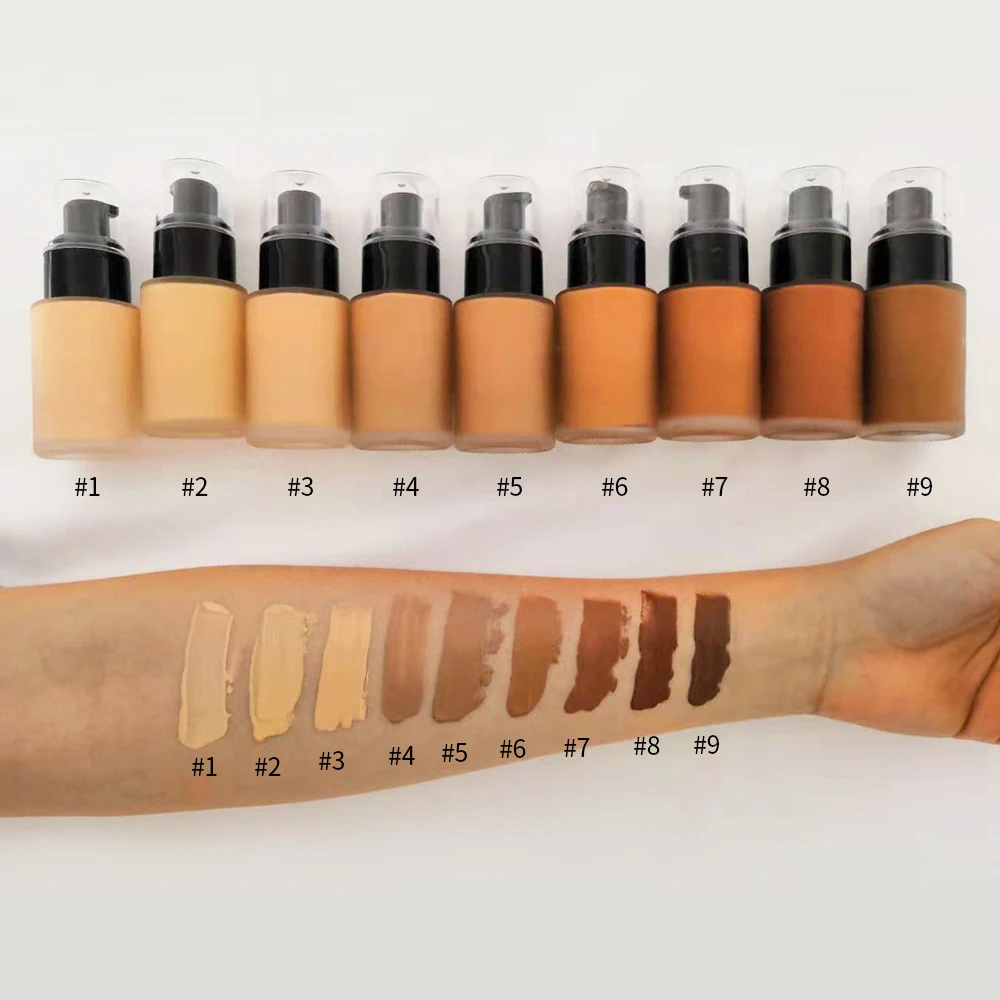 

Waterproof Cream Makeup Natural Foundation Matte Oil Free