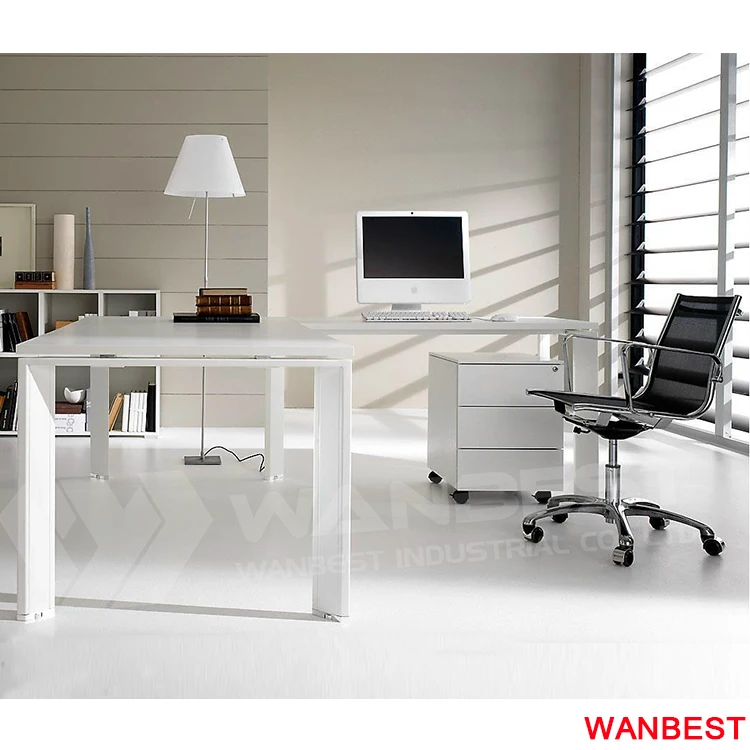 Luxury Acrylic White L Shape Ceo Office Boss Working Desk Study Room Laptop Table Design Buy Ceo Office Desk Office Working Desk Acrylic Office