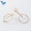 MSSP0055 HAOXUAN Low Price ladies jewellery 925 sterling silver star cz stud earring