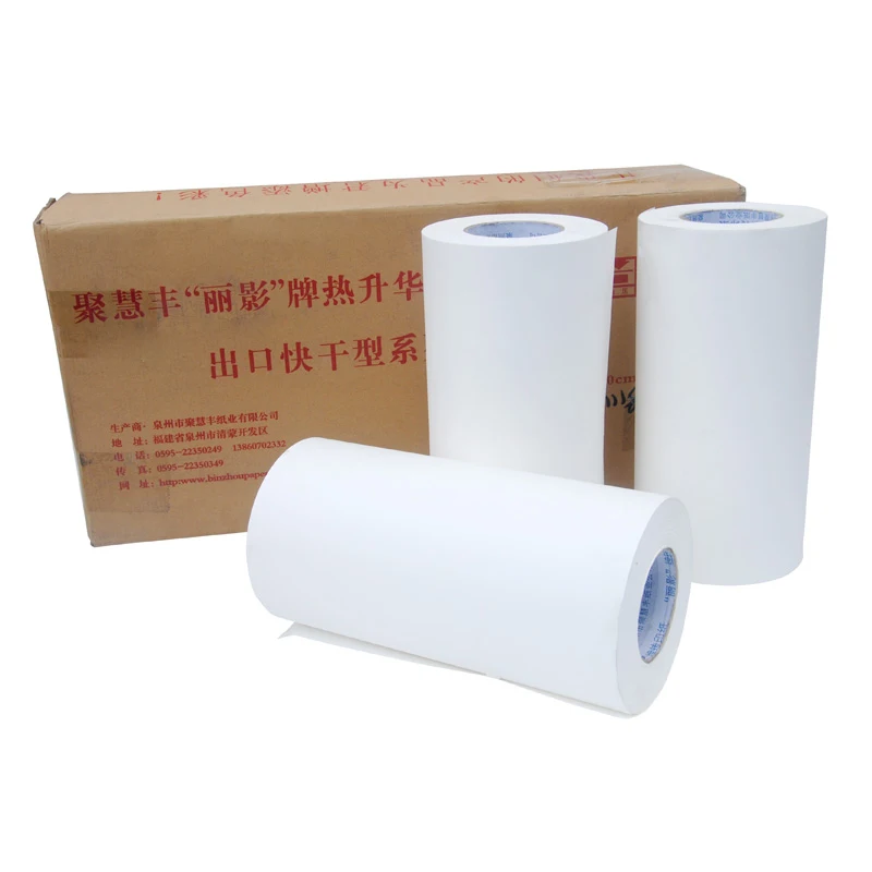 
non sticky 100g sublimation Heat Transfer Printing Paper 188cm*100m 