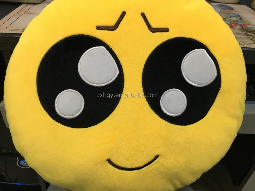 Cute Smiley Face Soft Toys Custom Whatsapp Emoji Pillow Buy