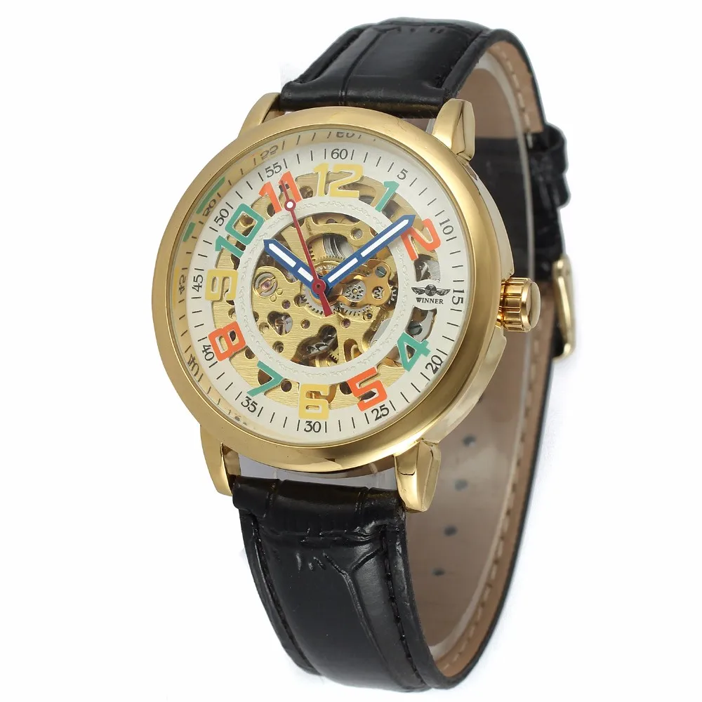 

WINNER 249 reloj chinese male clock montre homme men simple automatic watch, N/a