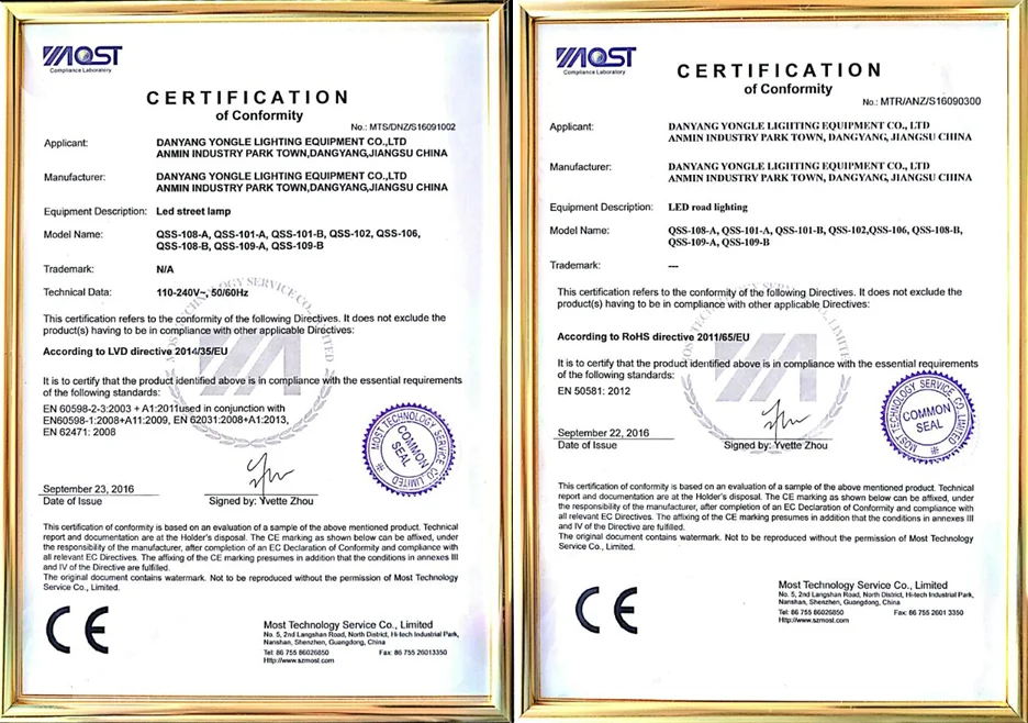 Hot new fashion design 5 years warranty cobra head led street light with good offer