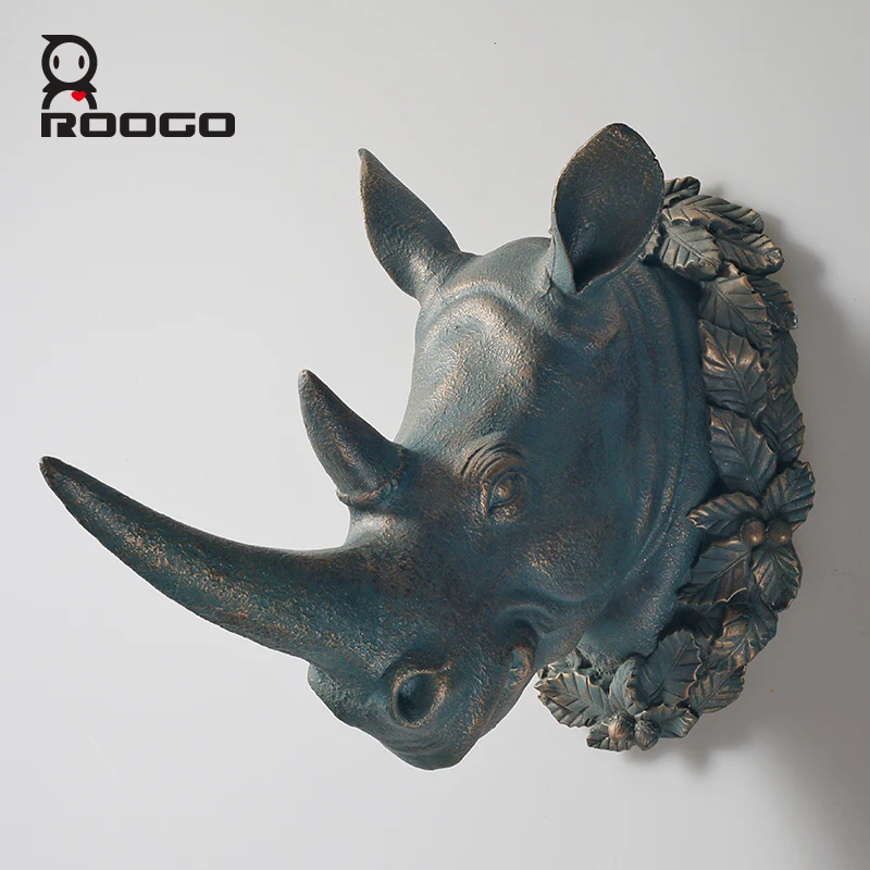 Hight Quany Rhinoceros Head Animal Wall Home Decoration Decor Product On Hight Quany Rhinoceros Head Animal Wall Home Decoration Decor Product On