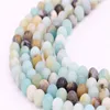 Natural Amazonite Round Shapes Multicolor Loose Gemstones