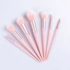 2019 arrive news 7 pcs free sample woman's toiletry beauty product inclined tube kabuki blush brushes