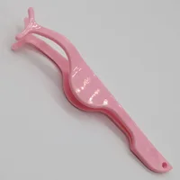 

Wholesale Cheap Price High Quality Plastic Pink Eyelash Applicator Tweezer