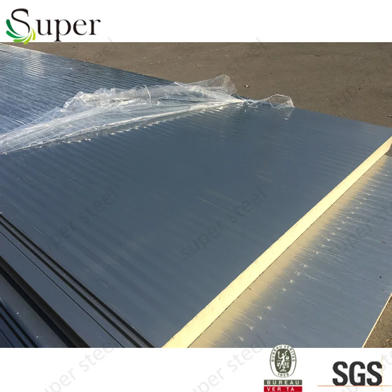 
high density pu sandwich panel for prefabricated interior partition walls 