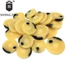 Manufacturers produce imitate horn high-grade buttons shiny resin button round versatile coat men's trench buttons