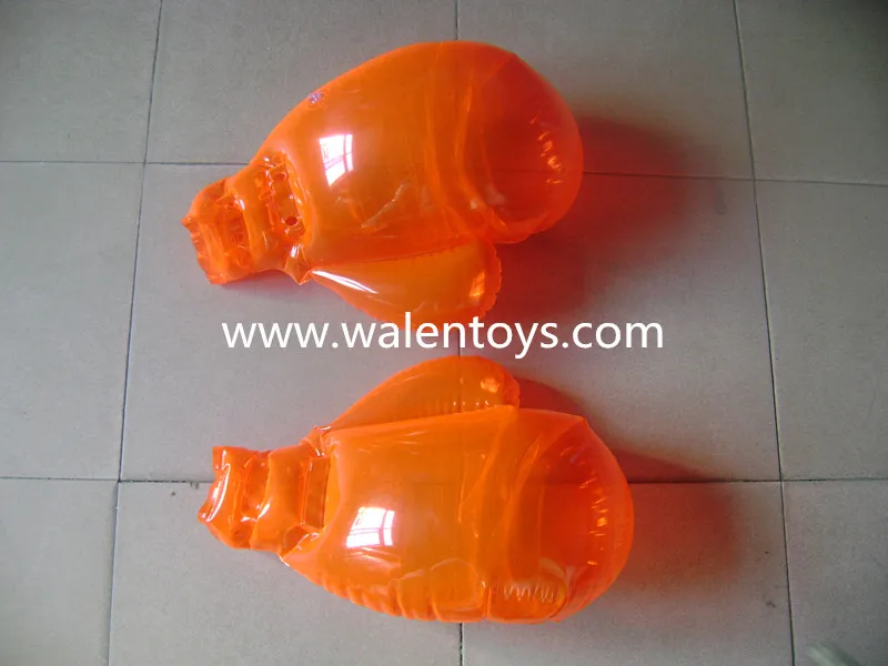 plastic boxing gloves