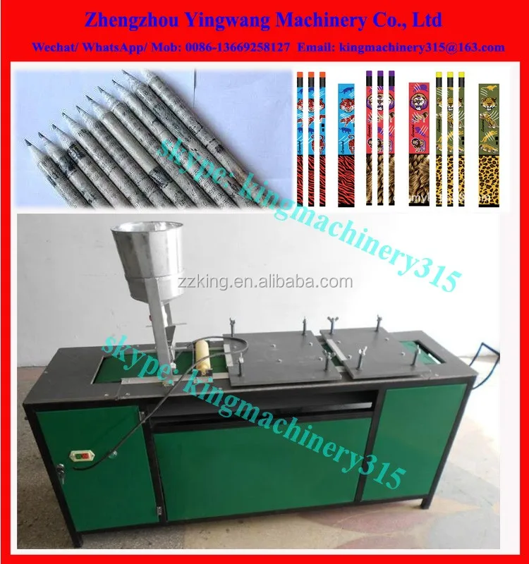 Newspaper Recycling Pencil Making Machine/production Recycled Paper