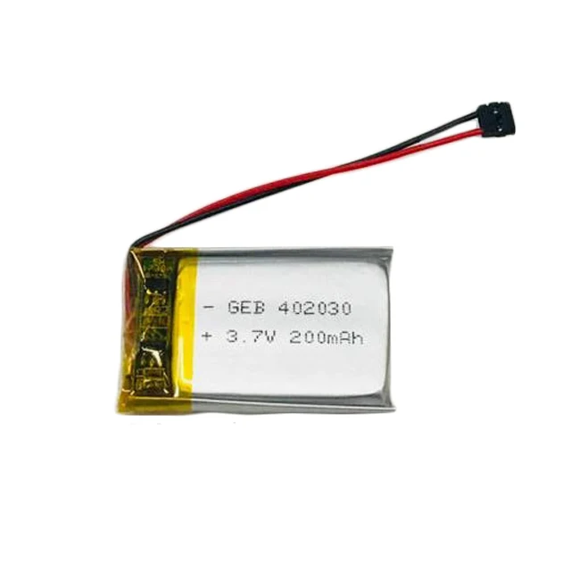 3 7V Li Polymer Battery 602030 300mah Rechargeable Power