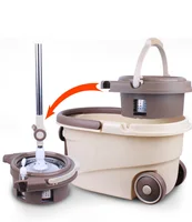 

Household commercial 360 degree magic Spin rotating of Mop And Mop Bucket With Wheels