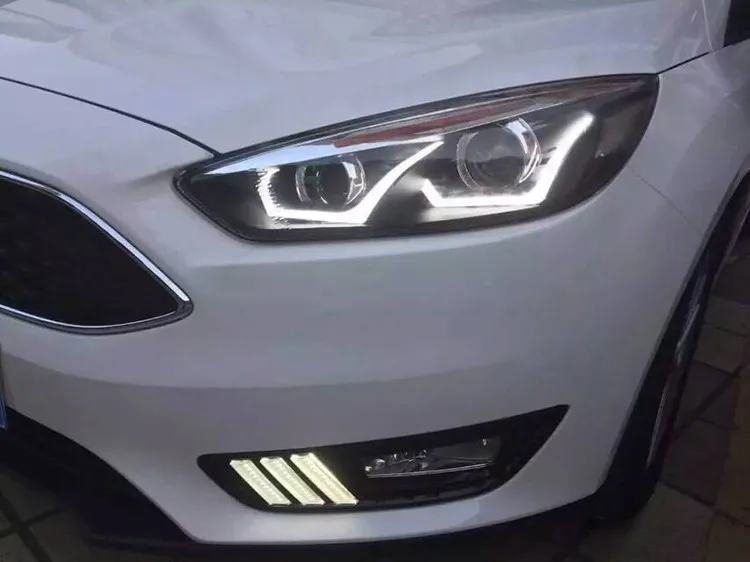 Car Headlights For Ford Focus 3 sedan Hatchback 2015 2016