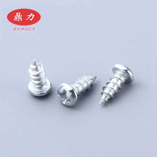
Carbon steel cross Half round head self drilling screws 