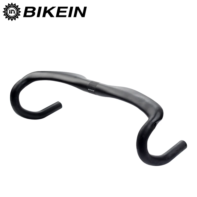 

BIKEIN Lite Full UD Carbon Road Bicycle Handlebar Matte/Glossy 400/420/440mm Bent Bar Cycling steering wheel Bike Parts 255g