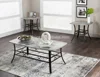 grey cement modern MDF coffee table and end table