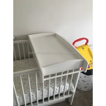 nested sorrento cot bed white