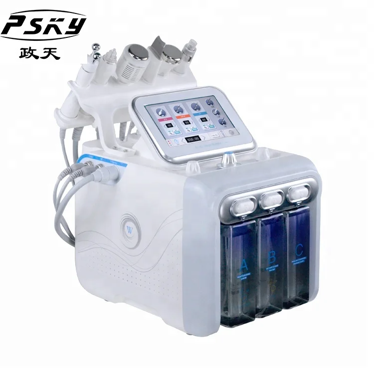 

Professional Oxygen Hydra Water Peel Hydradermabrasion Beauty Machine , Hidro Water facial aquafacial hydro-dermabrasion machine, White