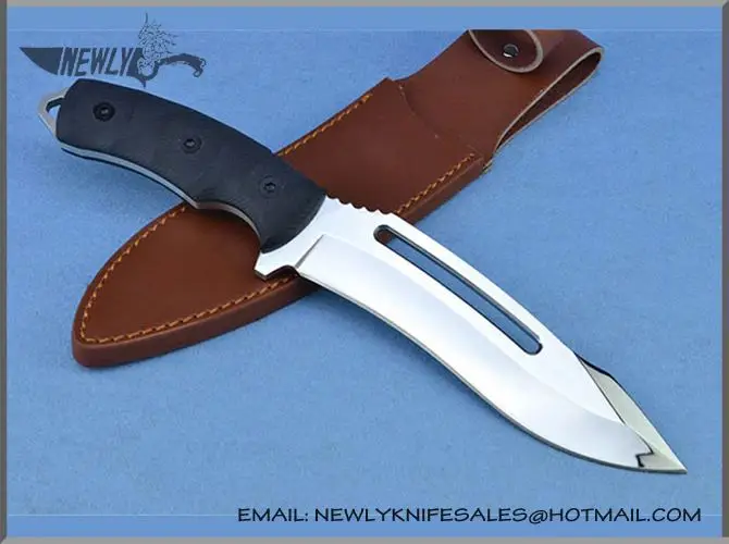 New Style Camping Knife Carbon Tactical Knife