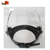 adjustable anti riot helmet visor thicker
