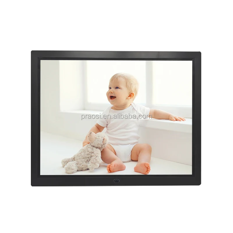 15'' Digital Photo Frame With 43 Screen Internal Memory Internal