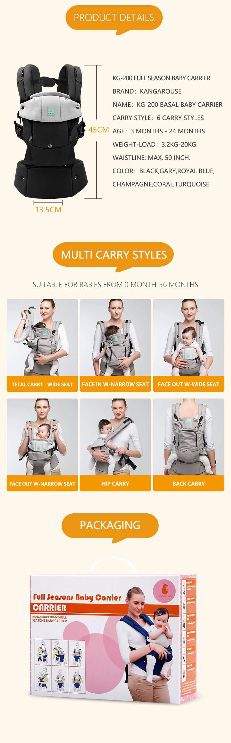 kangarouse baby carrier