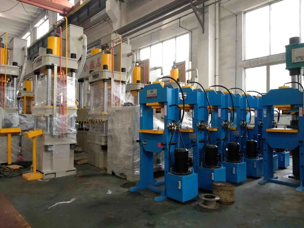 H type machinery tool equipment 50 ton hydraulic shop press machine