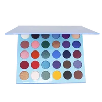 

Custom your brand makeup cardboard eyeshadow palette private label 30 colors cosmetics eyeshadow