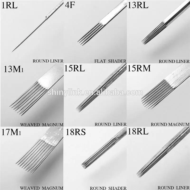 Individual Package Disposable Round Liner Tattoo Needle 3rl - Buy Tattoo  Needle Cartridge,Eo Gas Sterilized Tattoo Needle,Tattoo Needle Product on  