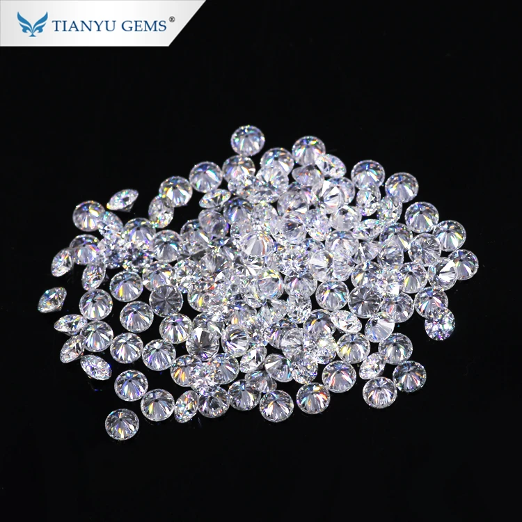 

Tianyu gems strong fire forever one white 0.9mm 1ct small size melee moissanite diamonds price for setting jewelry