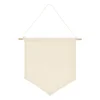 Stock Multicolor Wall Hanging Display Pennant Enamel Pin Banners Blank Canvas Flag for DIY Lapel Collections