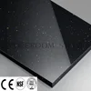 Hot Sales Black Color Countertop Design 12mm Artificial Stone Acrylic Solid Surface