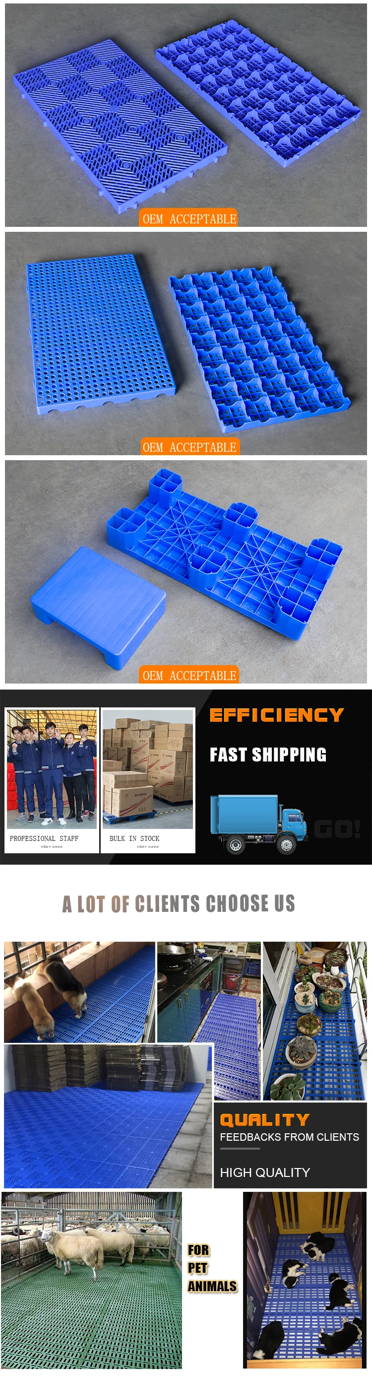 pig plastic slat floor