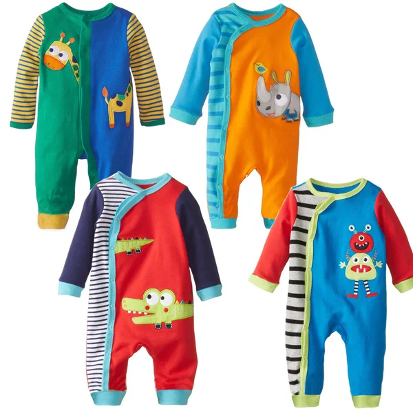 Alibaba China Free Anime Baby Clothes Samples About Long sleeve Happy Baby Clothing With Snap
