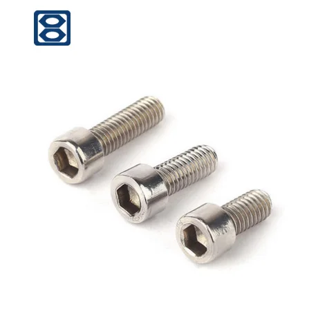 
Inner hex head cap bolt half thread machine screw 