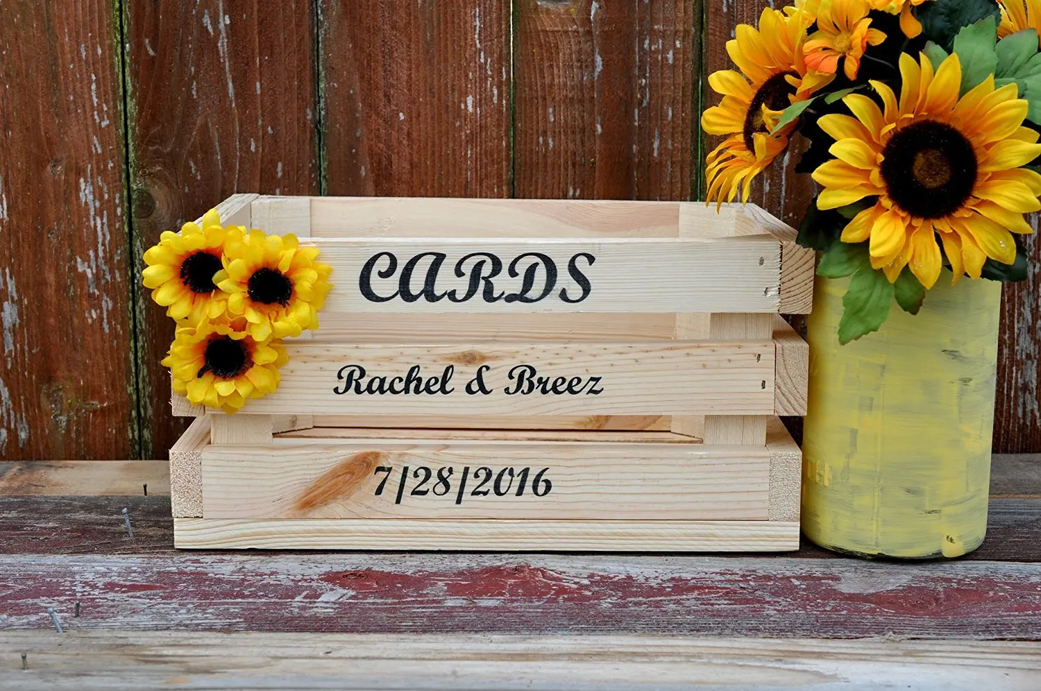 Buy Rustic Wooden Card Box Rustic Wedding Card Box Rustic