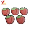 Custom wholesale cheap 100% Embroidered Patch Badge with iron-on backing