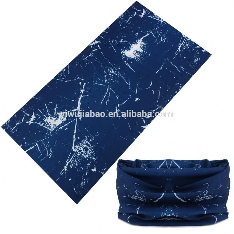 
Yiwu jiabao weaving customized 100%polyester tube sport cooling bandana 