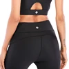 Slim fit High Waisted Anti Cellulite Leggings Cheap Sports Wear Private Label Black Yoga Pants Women