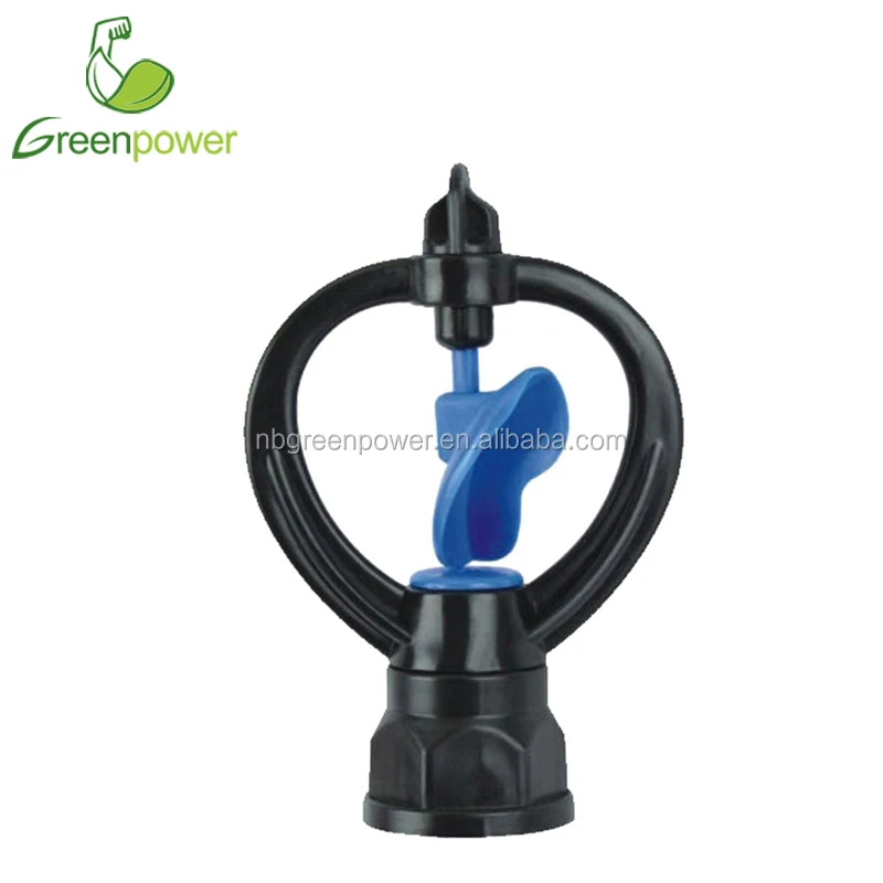 1/2" 3/4" 360 Butterfly Rotary farm Irrigation micro Sprinkler