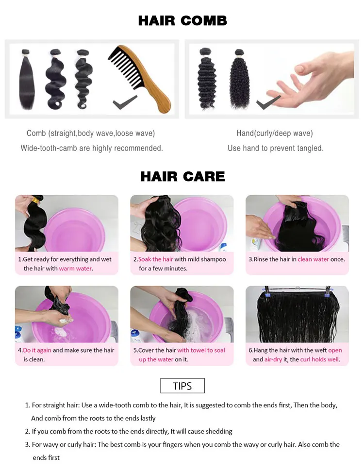 Unprocessed Raw Black Ethiopian Virgin Hair Deep Wave Ethiopian