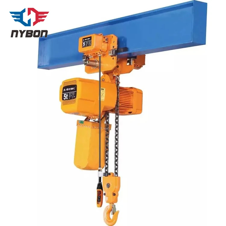 Monorail Chain Block 10 Ton Electric Chain Hoist With Trolley - Buy 10 ...