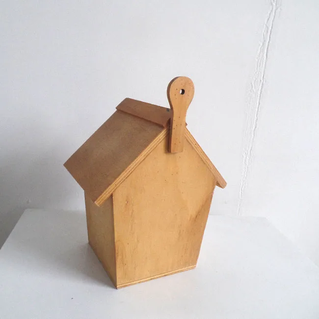 factory supply small wooden bird house