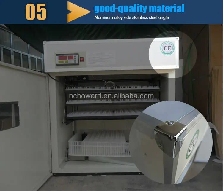 176 Eggs CE Marked Cheap Digital Egg Incubator YZITE-4