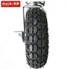 6 8 10 inch rotating locking type pneumatic rubber caster wheel