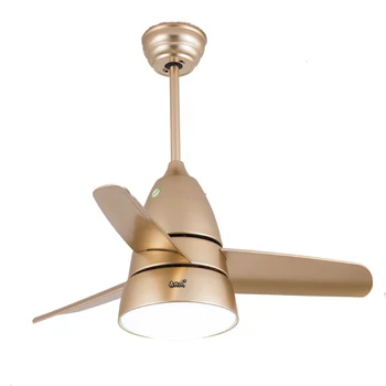 36 Inch Remote Control Small Ceiling Fan With Led Light Kits For