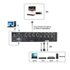 IR pass though USB drives 4x4 HDMI Matrix W/ KVM extender