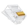 Free samples short body UTP FTP CAT6 rj45 plug 8P8C connector with imported raw material