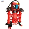 Submersible silt dredging pump